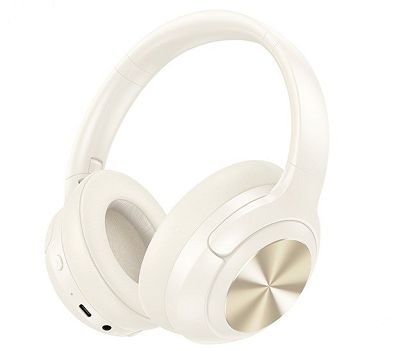 Słuchawki bezprzewodowe Hoco W54 (mleczno-biały)