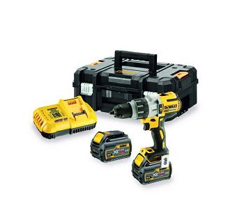 DEWALT WIERTARKO-WKRĘTARKA UDAROWA 18V 95/66Nm 3-BIEGI 2 x 6,0Ah WALIZKA TSTAK DCD996T2 - 3