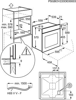 Piekarnik ELECTROLUX EOF5C50BZ - 14