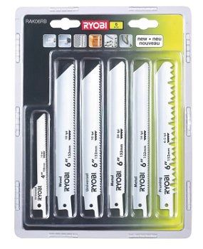 Zestaw brzeszczotów 6 szt.RYOBI