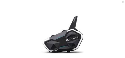 Interkom motocyklowy Midland R1 MESH SINGLE na 1 kask