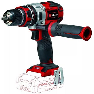 Einhell TP-CD 18/80 Li-i BL 28800 RPM Zamek centralny 1,44 kg Czarny, Czerwony - 9