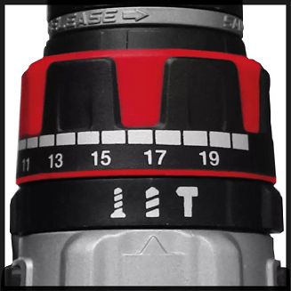 Einhell TP-CD 18/80 Li-i BL 28800 RPM Zamek centralny 1,44 kg Czarny, Czerwony - 5