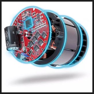 Einhell TP-CD 18/80 Li-i BL 28800 RPM Zamek centralny 1,44 kg Czarny, Czerwony - 4