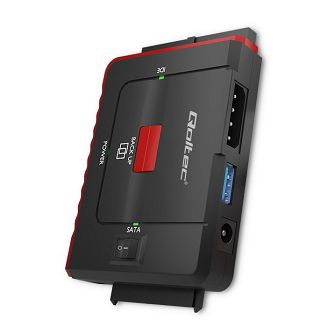 QOLTEC ADAPTER USB 3.0 DO IDE | SATA III - 9