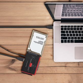 QOLTEC ADAPTER USB 3.0 DO IDE | SATA III - 7