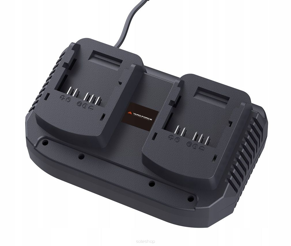 ładowarka dual port 20 v, 2x2 a