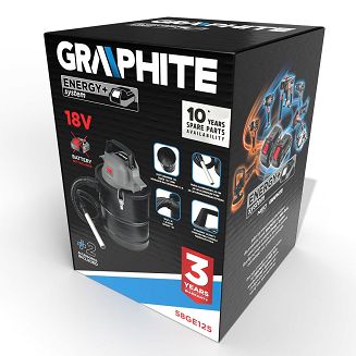 Graphite 58GE125 odkurzacz do popiołu - 3