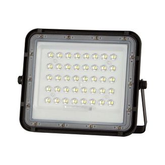 Projektor LED Solarny V-TAC 10W Pilot, AUTO, Timer, IP65 Czarny VT-80W 4000K 800lm - 3