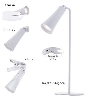 Lampka wielofunkcyjna LED Activejet AJE-IDA 4in1 - 14