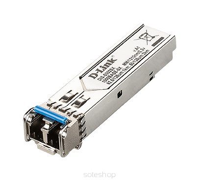 D-Link DIS-S302SX - Światłowód - 1000 Mbit/s - mini-GBIC - SFP - SX - 20000 m
