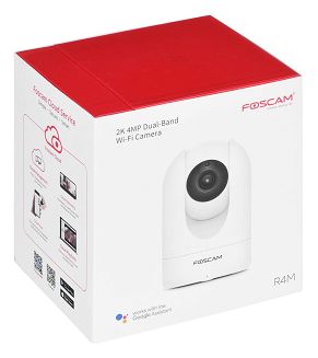 Kamera IP Wi-fi Foscam R4M INDOOR 4MP Biała - 5