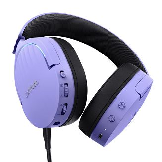 Słuchawki gamingowe Trust GXT 491P FAYZO WIRELESS Purple - 5