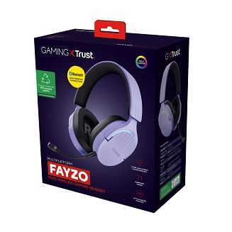 Słuchawki gamingowe Trust GXT 491P FAYZO WIRELESS Purple - 13