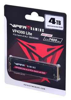 SSD Patriot Viper VP4300L M.2 PCI-Ex4 NVMe 4TB - 3