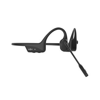 Słuchawki bezprzewodowe kostne Shokz OpenComm2 USB-C + adapter USB-C czarne - 4
