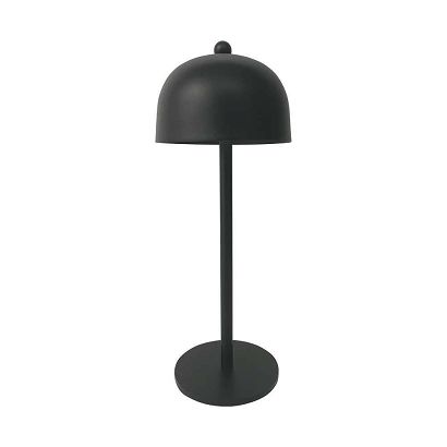 Lampka biurkowa nocna V-TAC 3W LED 30cm Ładowanie USB Ściemnianie Czarna