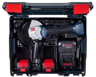 SZLIFIERKA KĄTOWA FI 125 18V-LI 2X5.0AH GWS BOSCH - 10