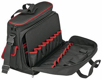 Knipex 00 21 10 LE walizka na narzędzia Czarny, Czerwony Poliester - 3
