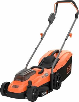 Black & Decker BCMW3318L2 Kosiarka do trawnika typu push Bateria Czarny, Pomarańczowy - 15