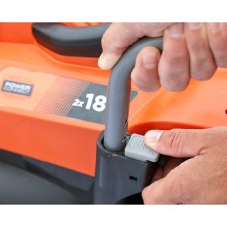 Black & Decker BCMW3318L2 Kosiarka do trawnika typu push Bateria Czarny, Pomarańczowy - 11