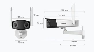 Kamera IP REOLINK Duo-Series-W730 - 3