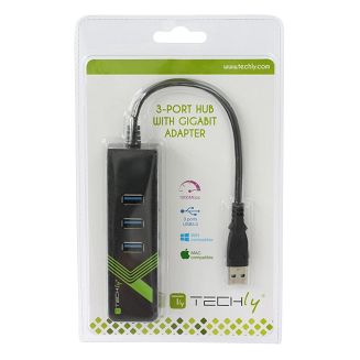 TECHLY KARTA SIECIOWA ADAPTER USB 3.0 NA GIGABIT R - 3