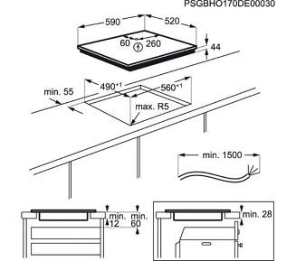 Płyta indukcyjna AEG IKB64341FB - 5