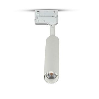 Oprawa V-TAC VT-420-W szynosystem 3F 20W LED SAMSUNG CHIP CRI90+ 5000K 1600lm (SKU 364) Biały - 3