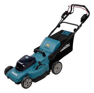 Makita DLM481Z kosiarka Kosiarka do trawnika typu push Bateria Czarny, Niebieski, Metaliczny - 15