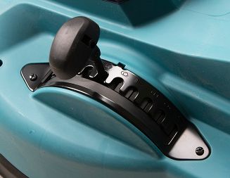 Makita DLM481Z kosiarka Kosiarka do trawnika typu push Bateria Czarny, Niebieski, Metaliczny - 14