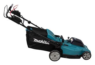 Makita DLM481Z kosiarka Kosiarka do trawnika typu push Bateria Czarny, Niebieski, Metaliczny - 7