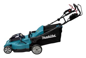 Makita DLM481Z kosiarka Kosiarka do trawnika typu push Bateria Czarny, Niebieski, Metaliczny - 3