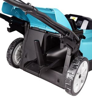 Makita DLM481Z kosiarka Kosiarka do trawnika typu push Bateria Czarny, Niebieski, Metaliczny - 20