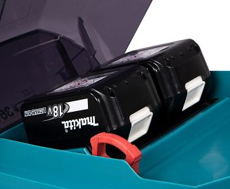 Makita DLM481Z kosiarka Kosiarka do trawnika typu push Bateria Czarny, Niebieski, Metaliczny - 8