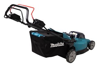 Makita DLM481Z kosiarka Kosiarka do trawnika typu push Bateria Czarny, Niebieski, Metaliczny - 6