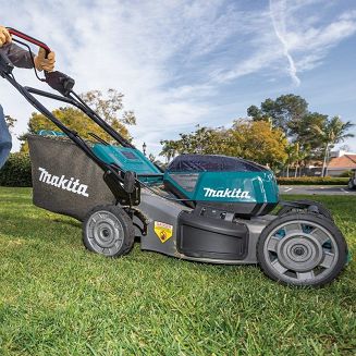 Makita DLM532PT4 kosiarka Kosiarka do trawnika typu push Bateria Czarny, Niebieski - 3