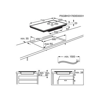 Płyta indukcyjna ELECTROLUX EIV734 - 10