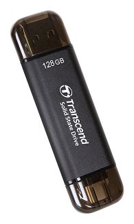 Transcend ESD310C Technologia Thunderbolt 128 GB USB Type-A / USB Type-C USB 3.2 Gen 2x2 Czarny - 4