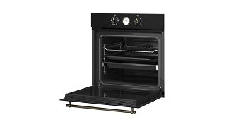 Piekarnik do zabudowy TEKA HRB-6300-AT 60cm Antracyt / Mosiądz - 8