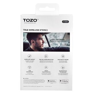 Słuchawki TWS TOZO T10S Black - 12