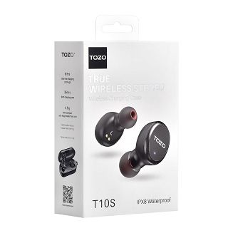 Słuchawki TWS TOZO T10S Black - 11