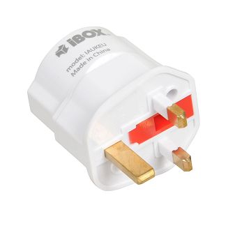 IBOX ADAPTER IAUKEU GNIAZDO ZASILANIA UK DO EU - 7