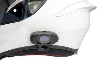 Interkom motocyklowy Sena 5R-01D 5R Lite Bluetooth 5.1 700m z wyświetlaczem LCD i uniwersalnym zestawem mikrofonów na 2 kaski - 5