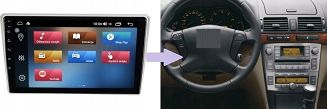 RADIO NAWIGACJA  GPS TOYOTA AVENSIS T25 2003-08 - 4