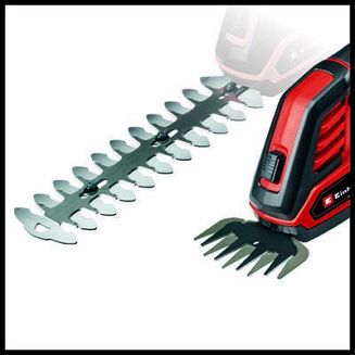 Einhell GE-CG 18/100 Li T-Solo akumulatorowe nożyce do trawy 10 cm 18 V Czarny, Czerwony - 4