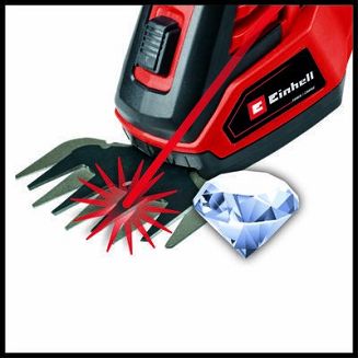 Einhell GE-CG 18/100 Li T-Solo akumulatorowe nożyce do trawy 10 cm 18 V Czarny, Czerwony - 5