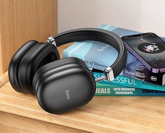 Słuchawki bezprzewodowe Hoco W35 Max Auspicious ANC (czarny) - 5