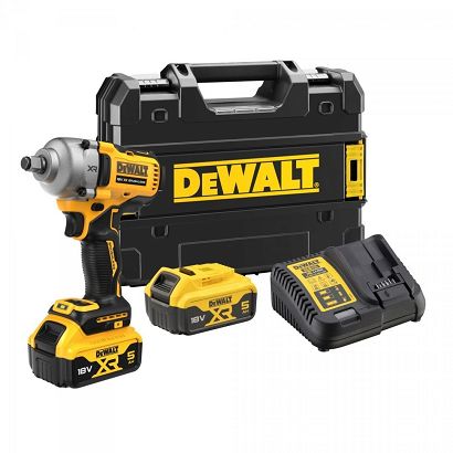 KLUCZ UDAROWY 1,/" 2X5Ah DCF891P2T DEWALT
