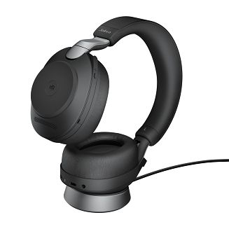 Jabra 28599-999-989 słuchawki/zestaw słuchawkowy Przewodowy i Bezprzewodowy Opaska na głowę Biuro/centrum telefoniczne USB Typu-A Bluetooth Czarny - 4